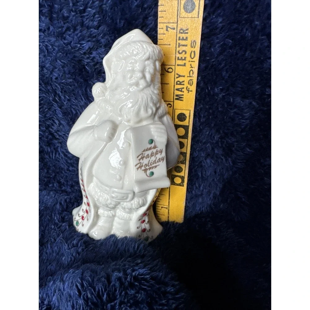Lenox China‎ Jewels Santa with Scroll 7